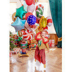 Balony 30 cm Merry Christmas, mix (1 op. / 6 szt.)