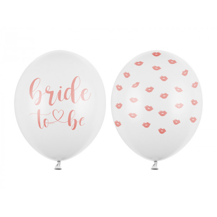 Balony 30 cm, Bride to be, mix (1 op. / 50 szt.)