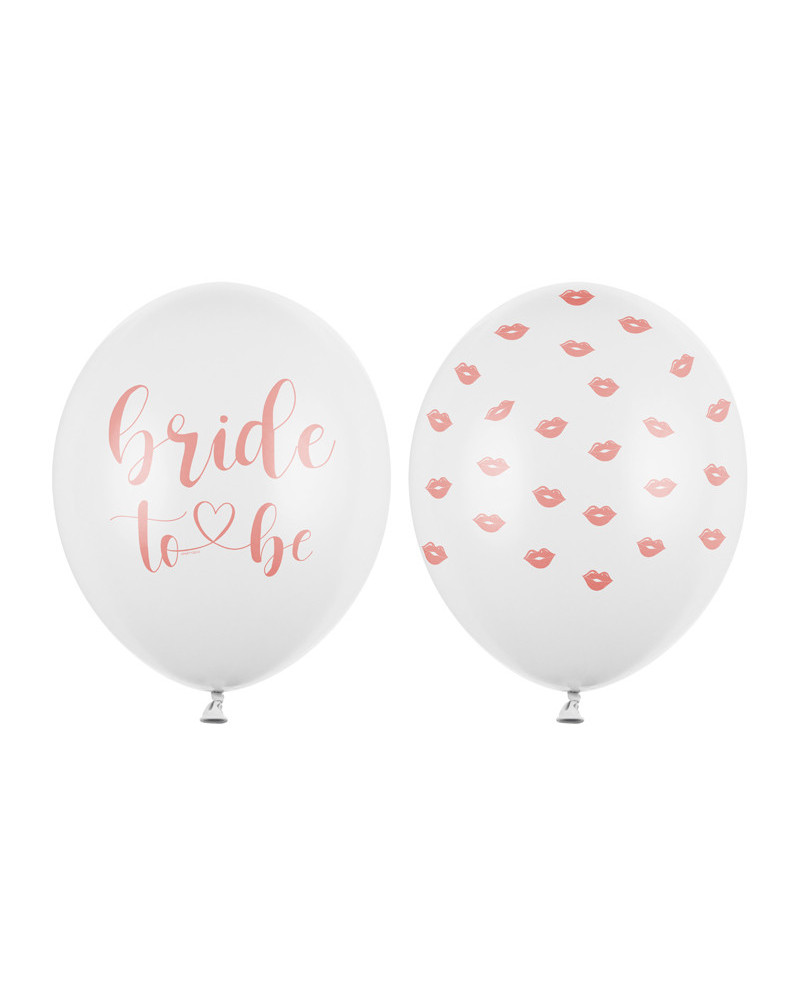 Balony 30 cm, Bride to be, mix (1 op. / 50 szt.)