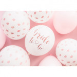 Balony 30 cm, Bride to be, mix (1 op. / 50 szt.)