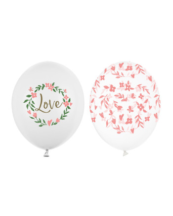 Balony 30 cm, Love, mix (1 op. / 50 szt.)