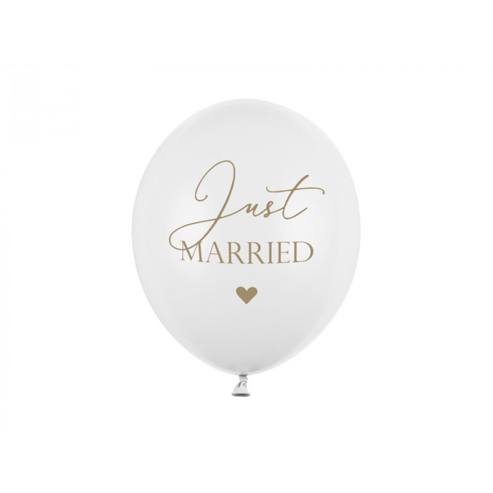 Balony 30cm, Just Married,...
